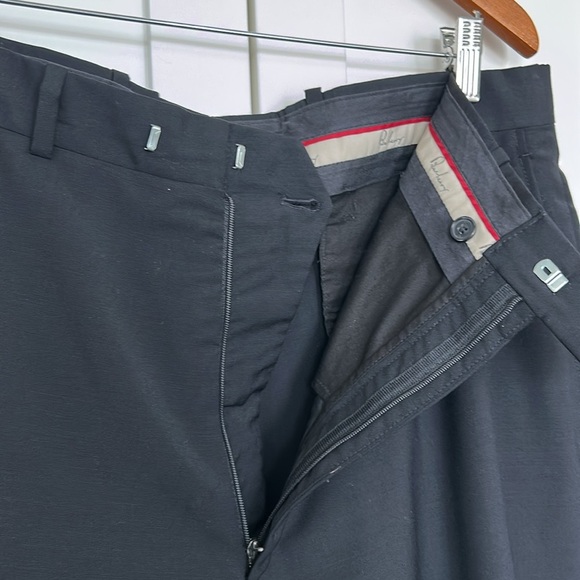 Burberry London Men’s Black Wool Dress Pants Slacks Size 36 - Picture 7 of 17